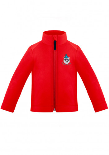 Dziecięca bluza Poivre Blanc W19-1510-BBBY Fleece Jacket szkarłatna czerwień3